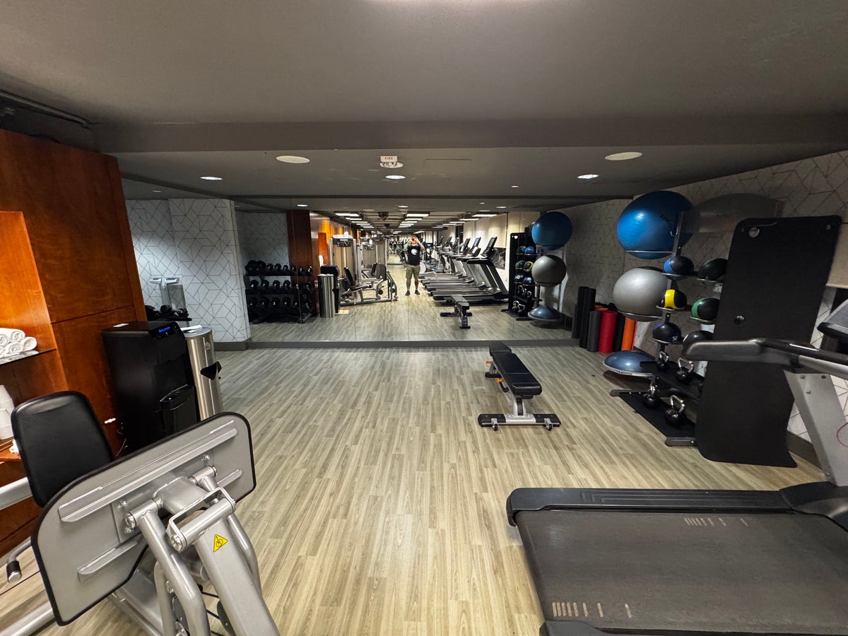 Hyatt Regency DFW gym rear