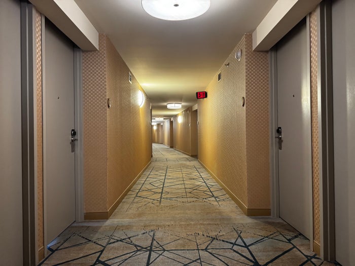 Hyatt Regency DFW hallway