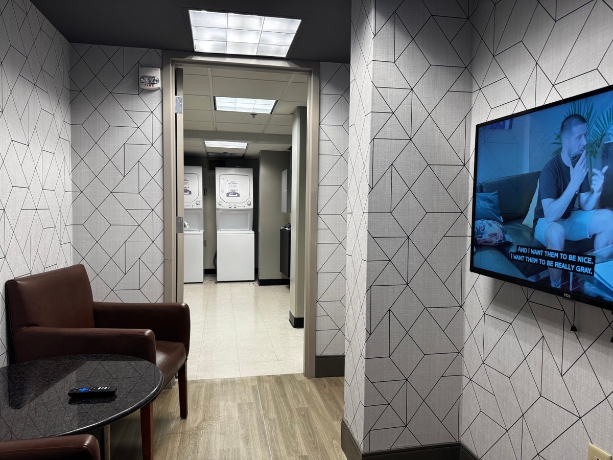 Hyatt Regency DFW laundry entrance