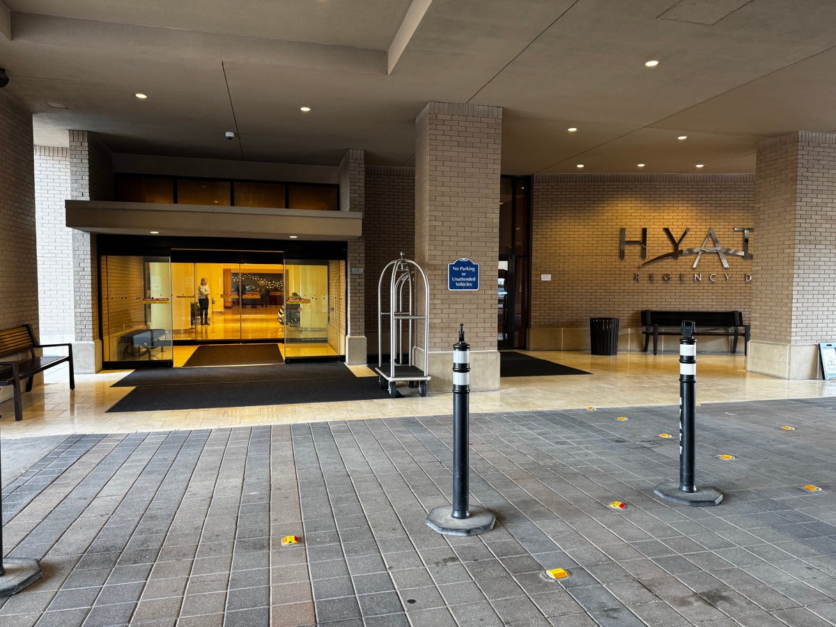 Hyatt Regency DFW main entrance