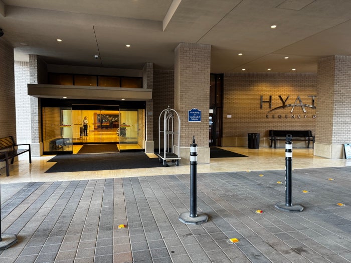 Hyatt Regency DFW main entrance