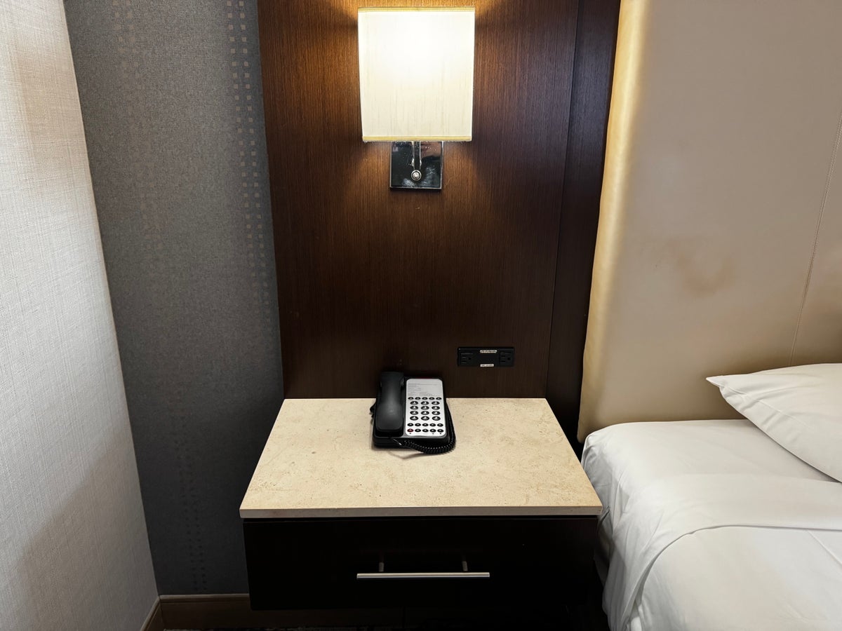 Hyatt Regency DFW nightstand lamp