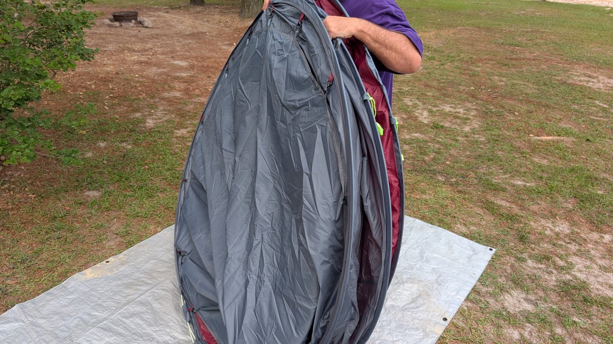 Instant 6 person pop up tent first fold up