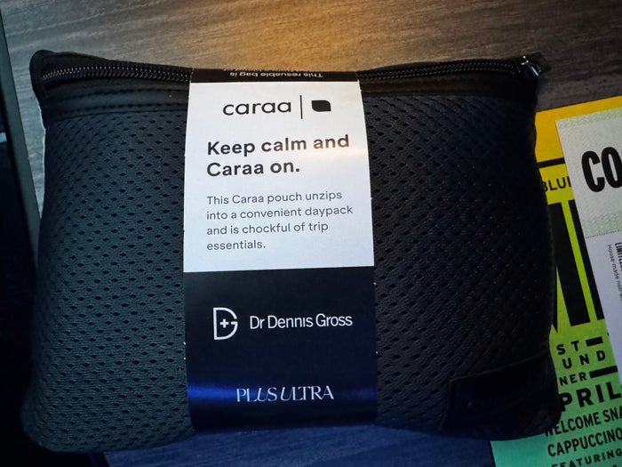 JetBlue Mint A321XLR BOS MAD amenity kit