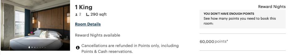 Kimpton Nashville Points Rates
