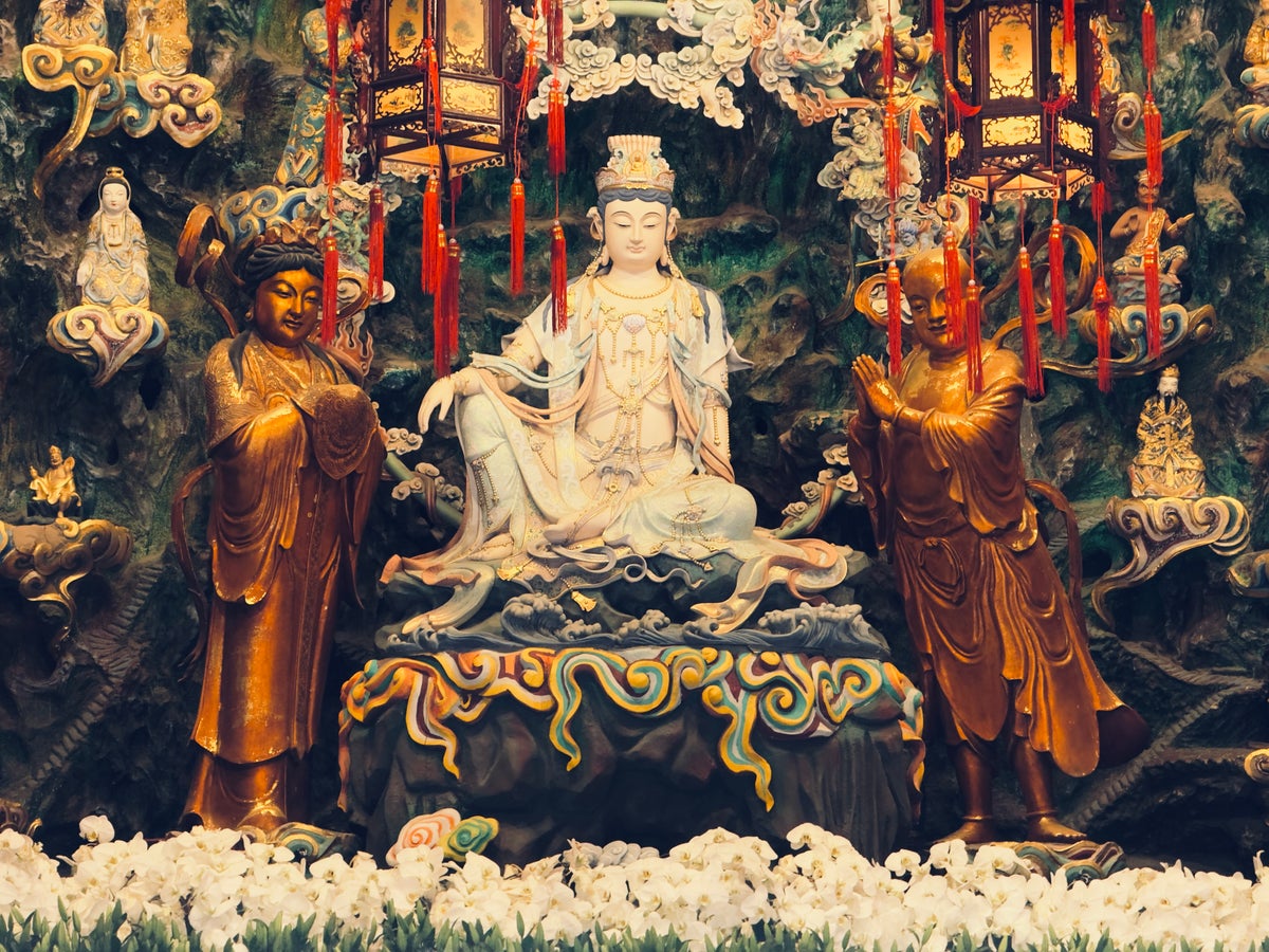 Longhua Temple Buddhas