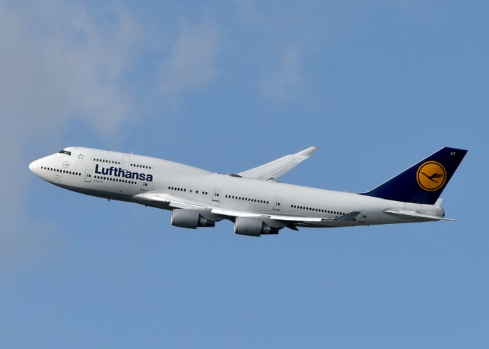 Lufthansa 747 400 Takeoff Lufthansa 747 400 Takeoff