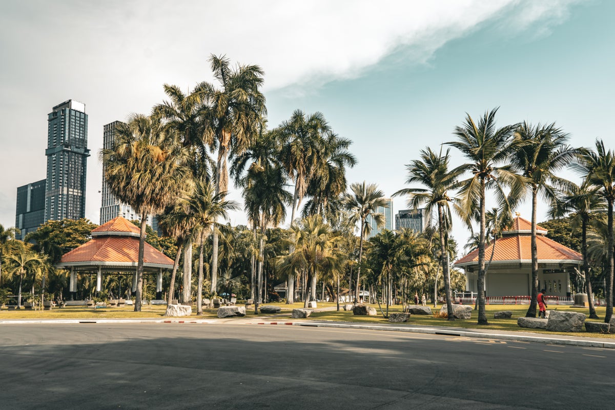 Lumphini Park trees