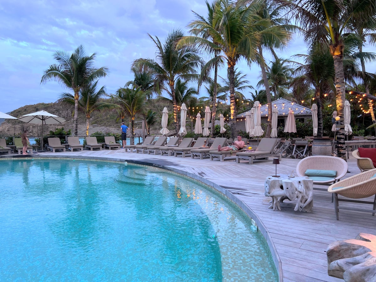 Main pool at Hotel Manapany