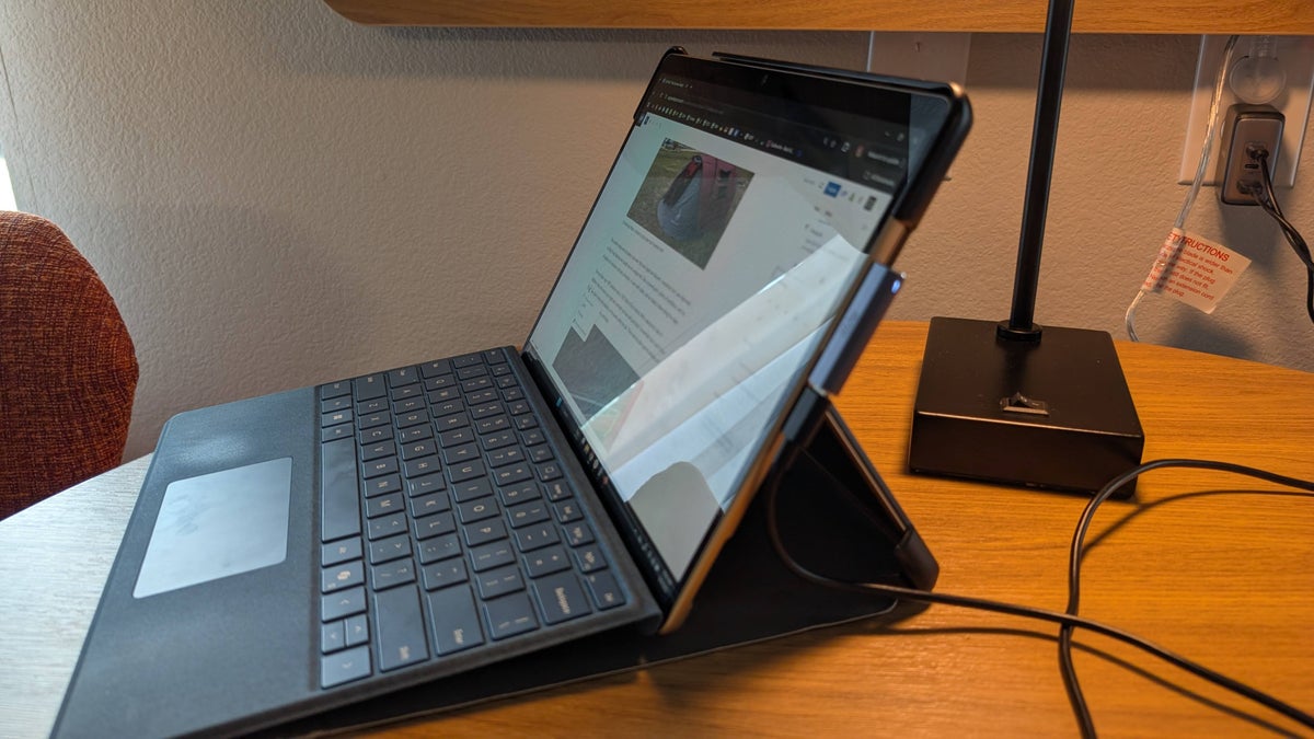 Microsoft Surface Pro laptop mode