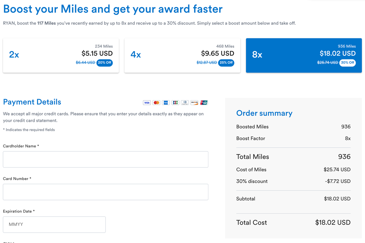 Multiply Alaska Mileage Plan miles 8x pricing May 2025
