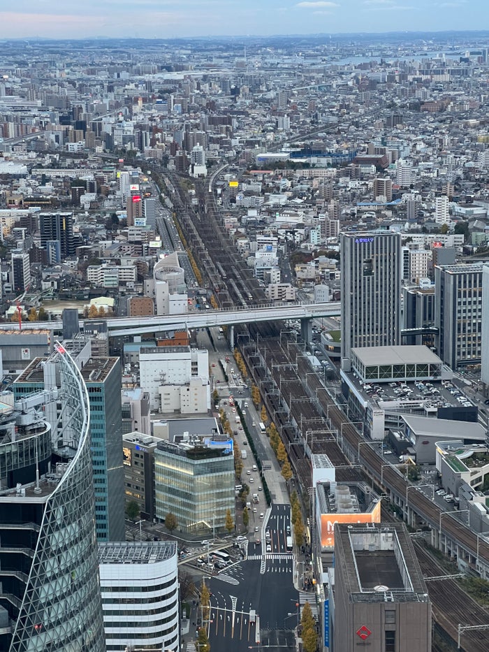 Nagoya Japan from Sky Promenade