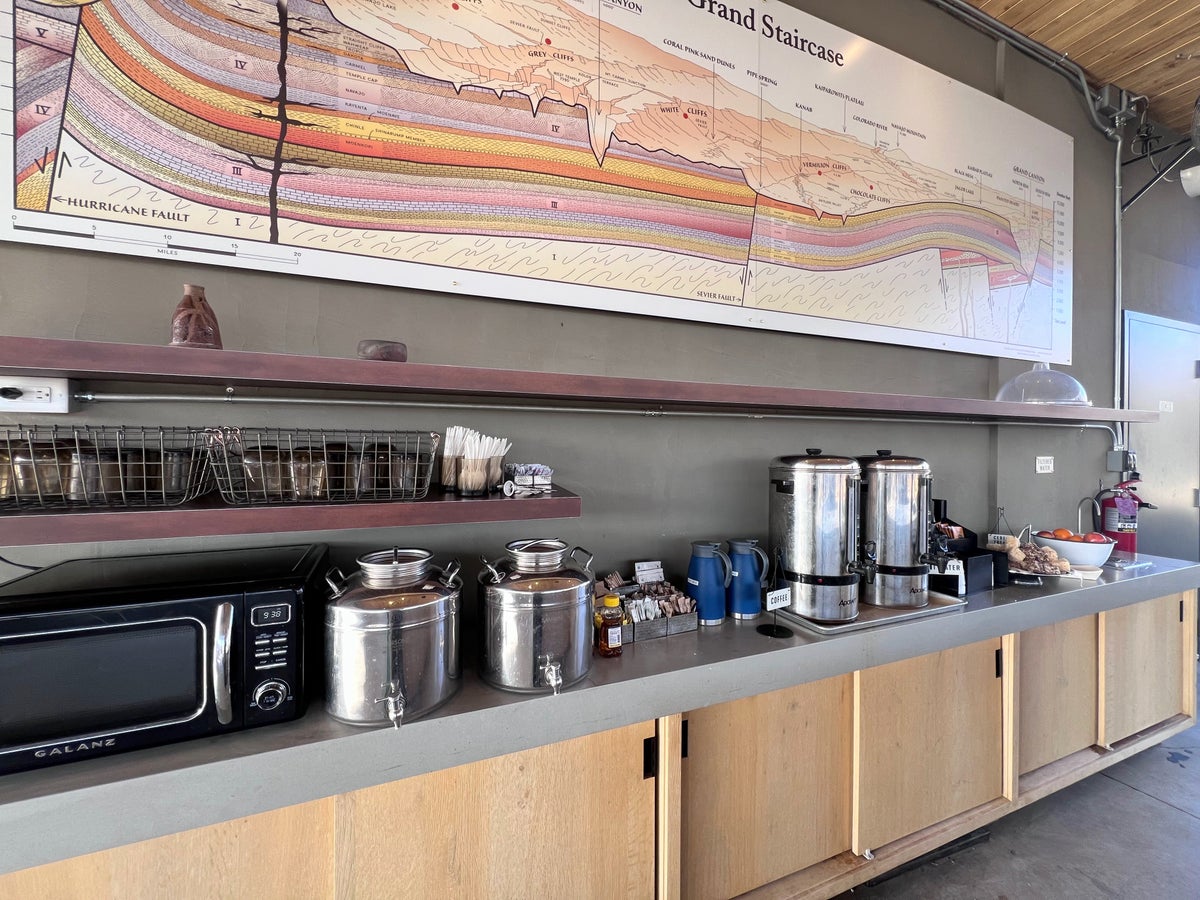 Ofland Escalante complimentary coffee