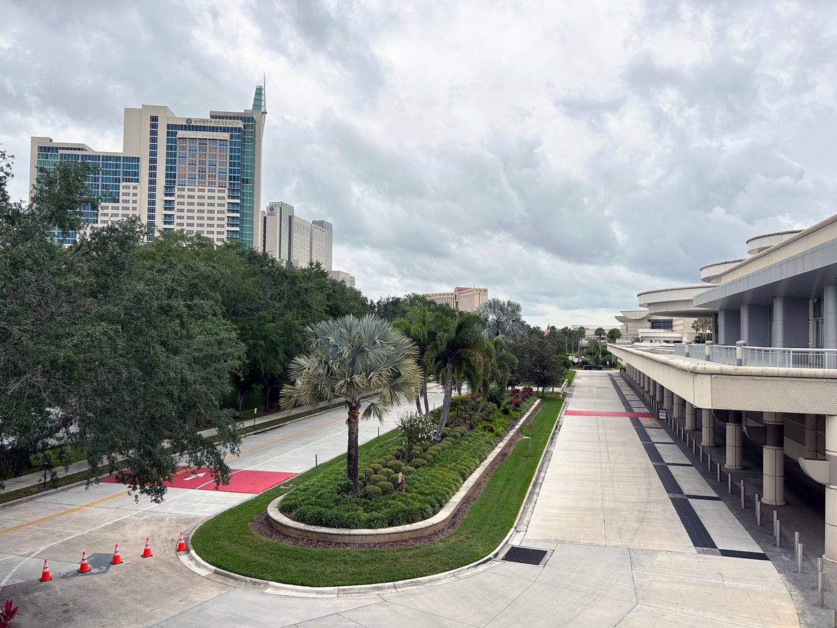 Orange County Convention Center Hyatt Regency Rosen Centre Orlando Florida
