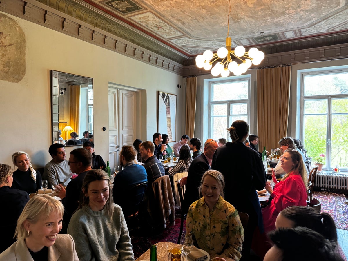 Restaurant Elm Helsinki dining room