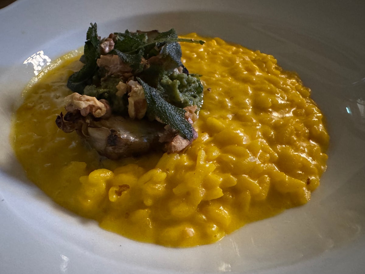 Restaurant Elm Helsinki risotto