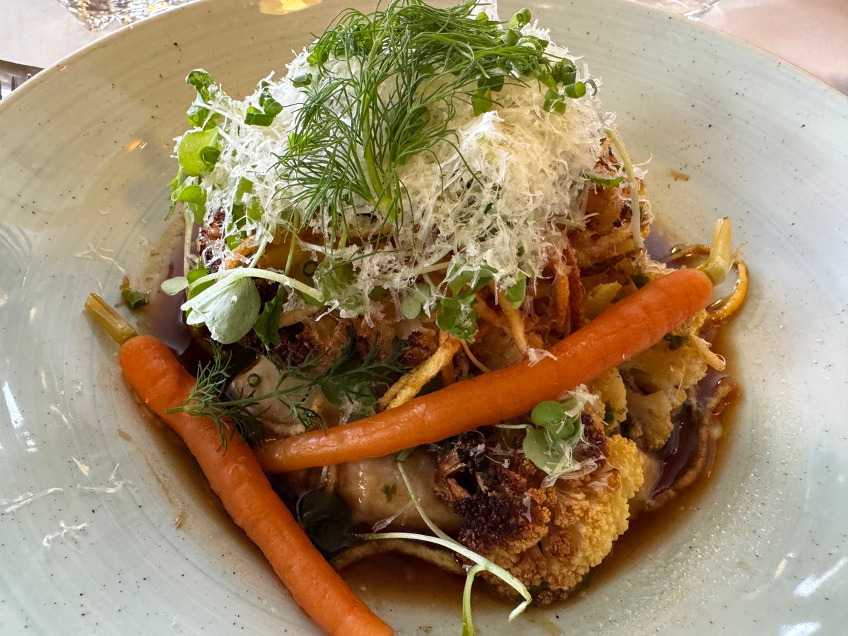 Restaurant Lasipalatsi Helsinki main dish