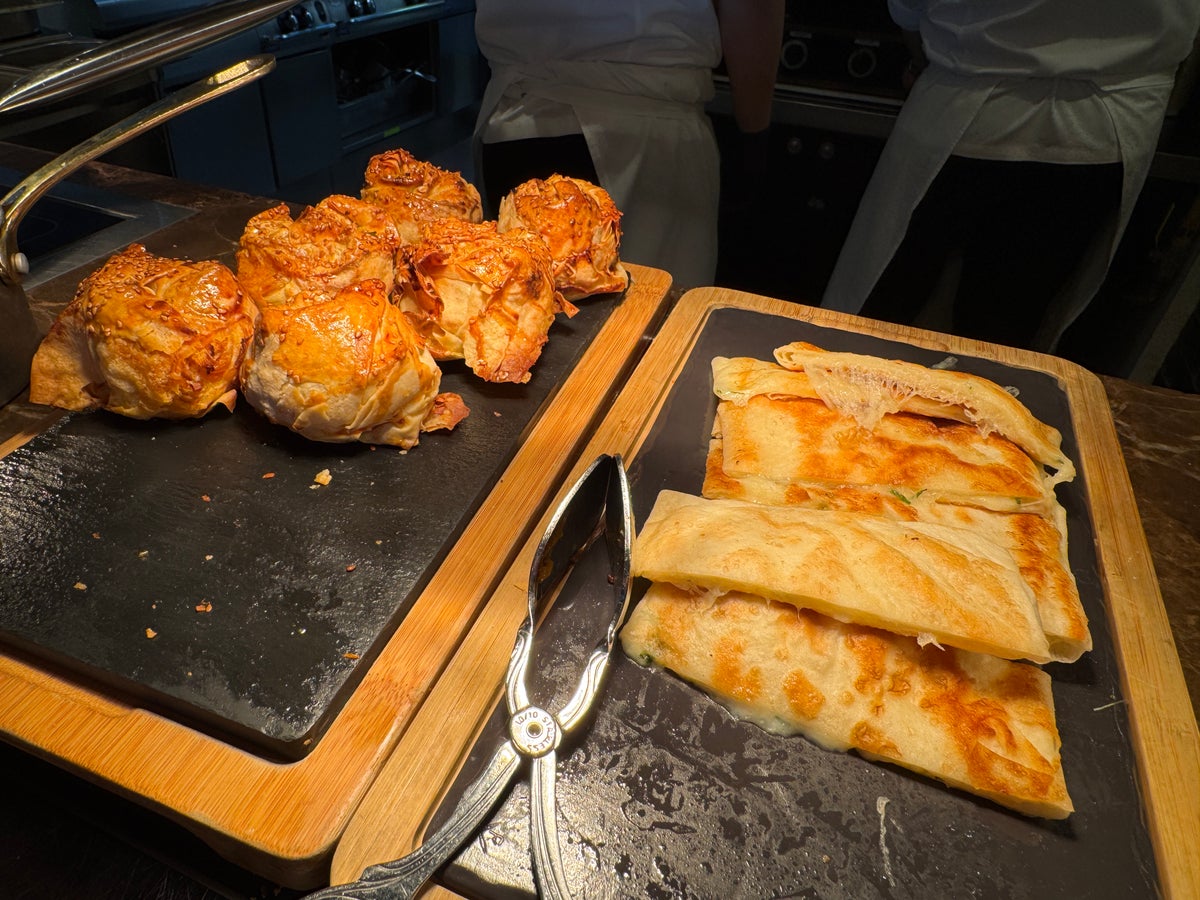 Ritz Carlton Istanbul Atolye breakfast Turkish pastries