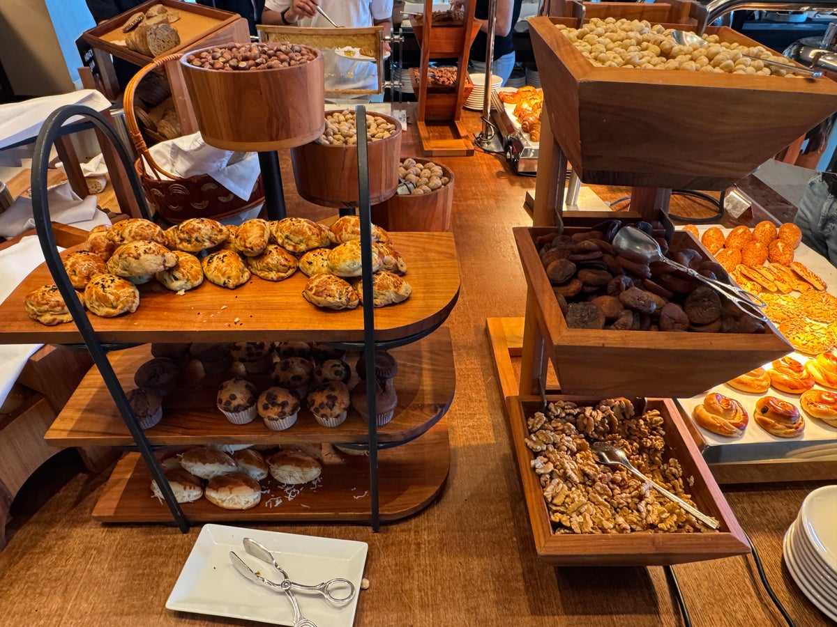 Ritz Carlton Istanbul Atolye breakfast nuts dried fruit