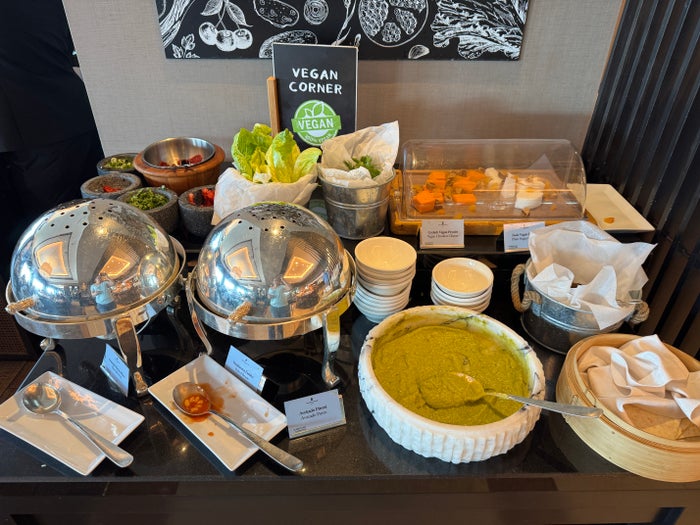 Ritz Carlton Istanbul Atolye breakfast vegan corner Ritz Carlton Istanbul Atolye breakfast vegan corner