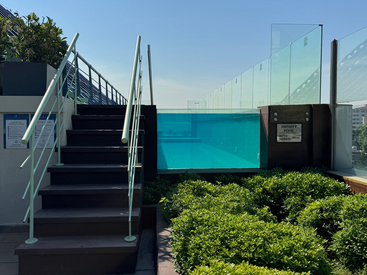 Ritz Carlton Istanbul The Roof infinity pool
