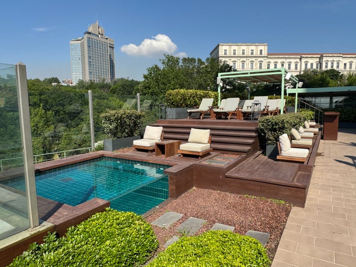 Ritz Carlton Istanbul The Roof smaller pool deck