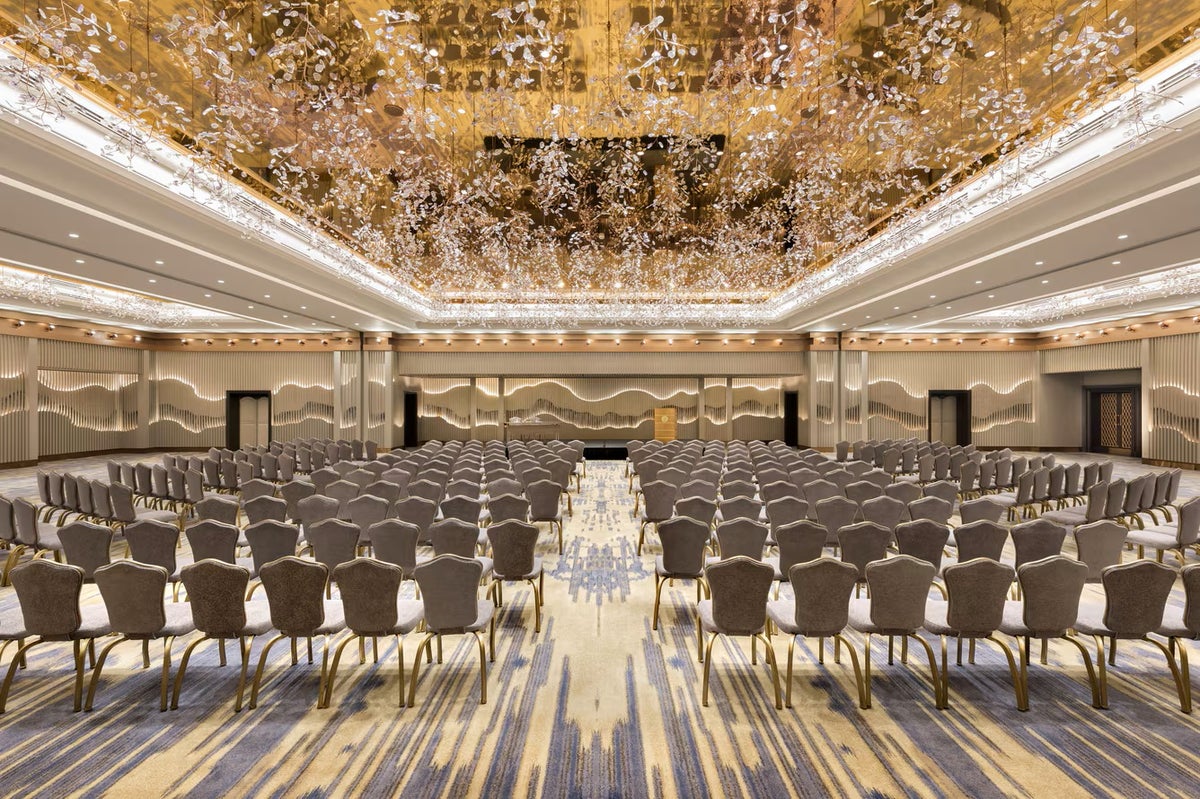 Ritz Carlton Istanbul ballroom