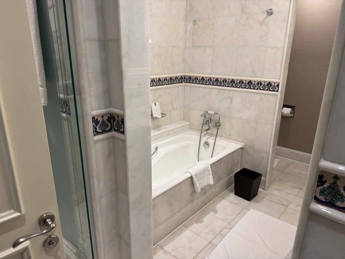 Ritz Carlton Istanbul bathroom entry