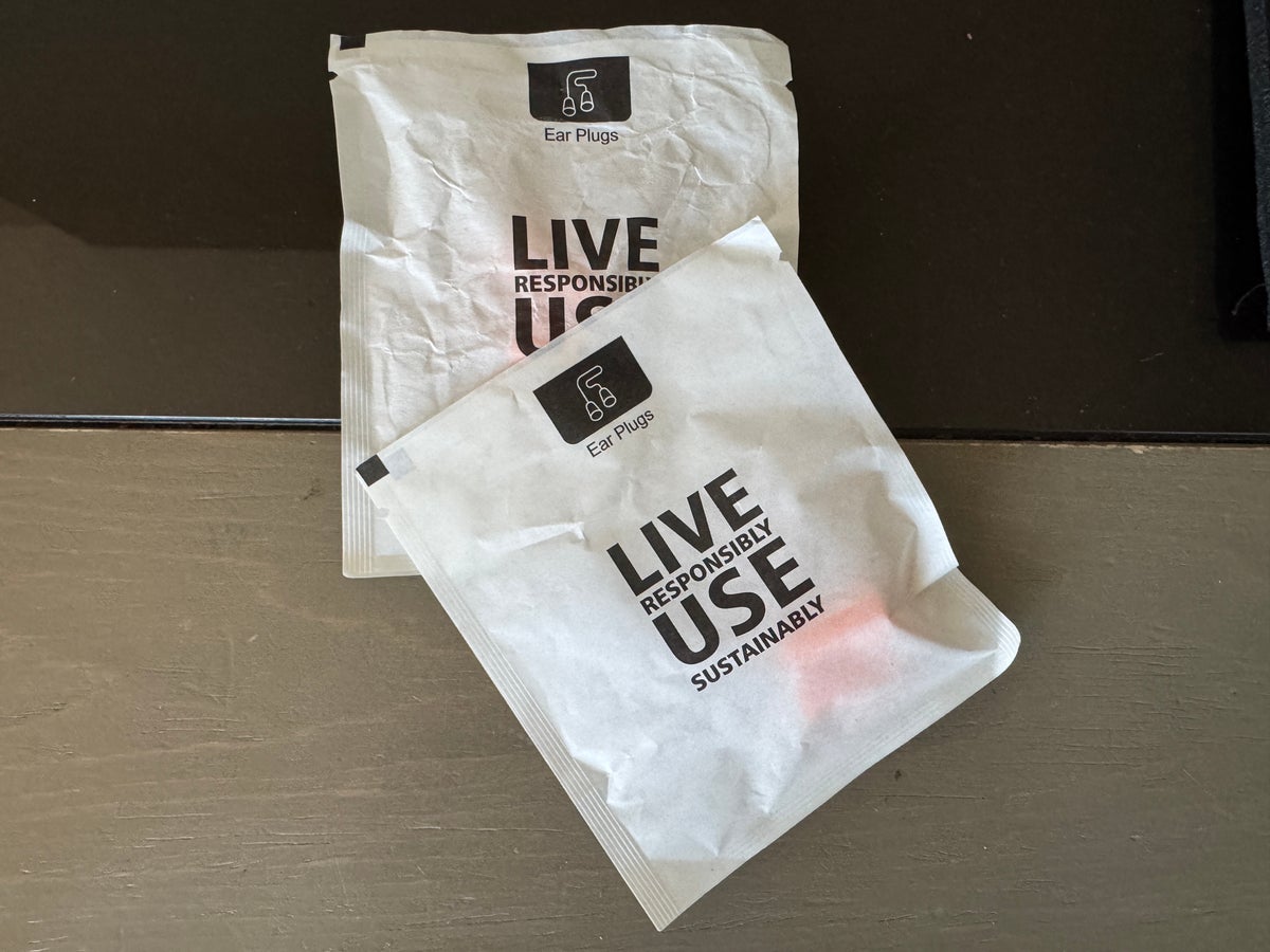 Ritz Carlton Istanbul earplugs