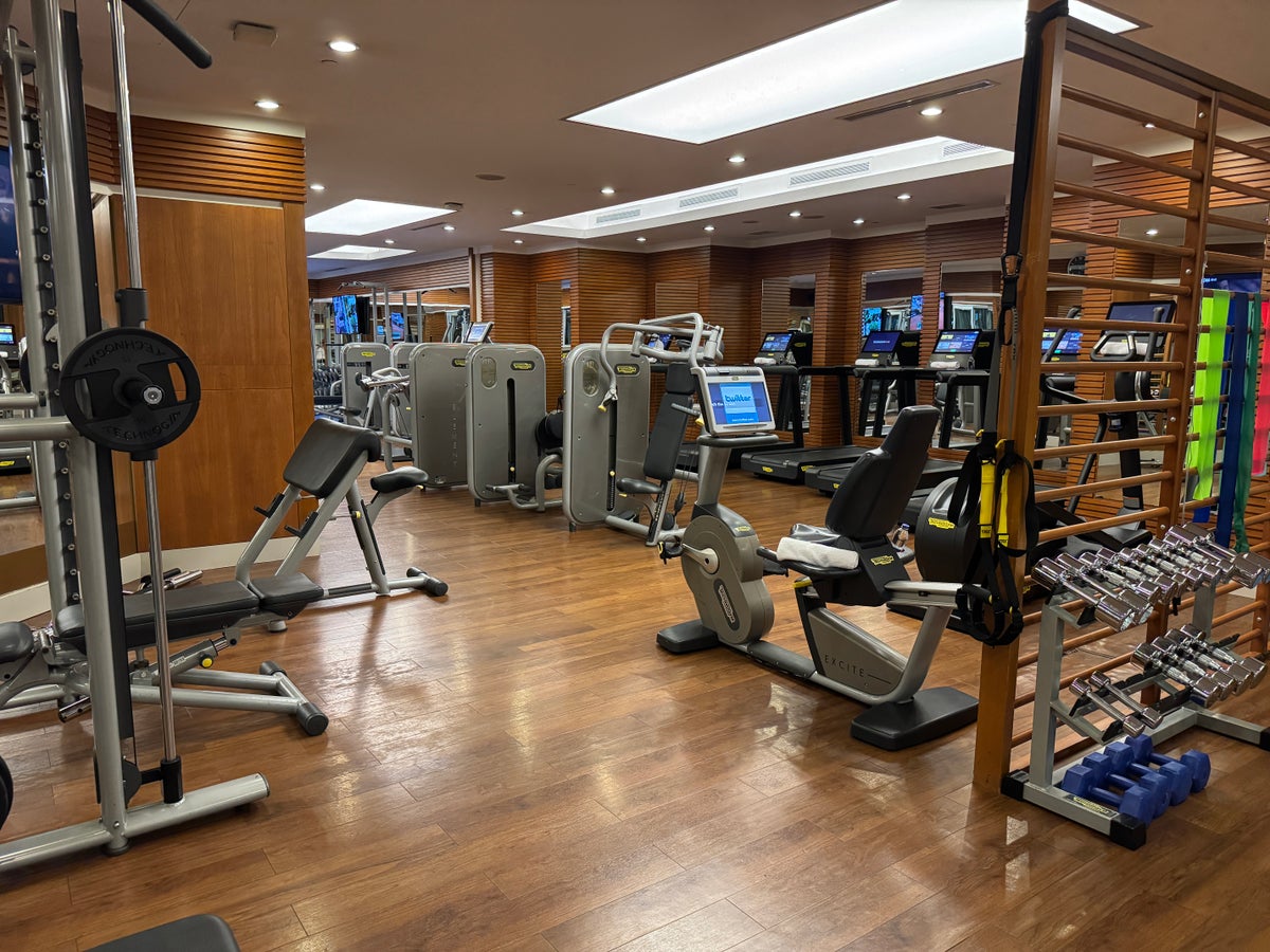 Ritz Carlton Istanbul gym entrance