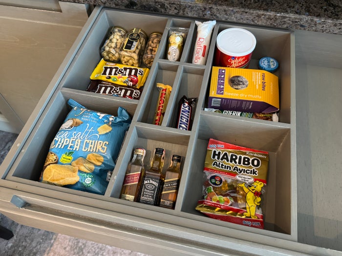Ritz Carlton Istanbul room minibar Ritz Carlton Istanbul room minibar