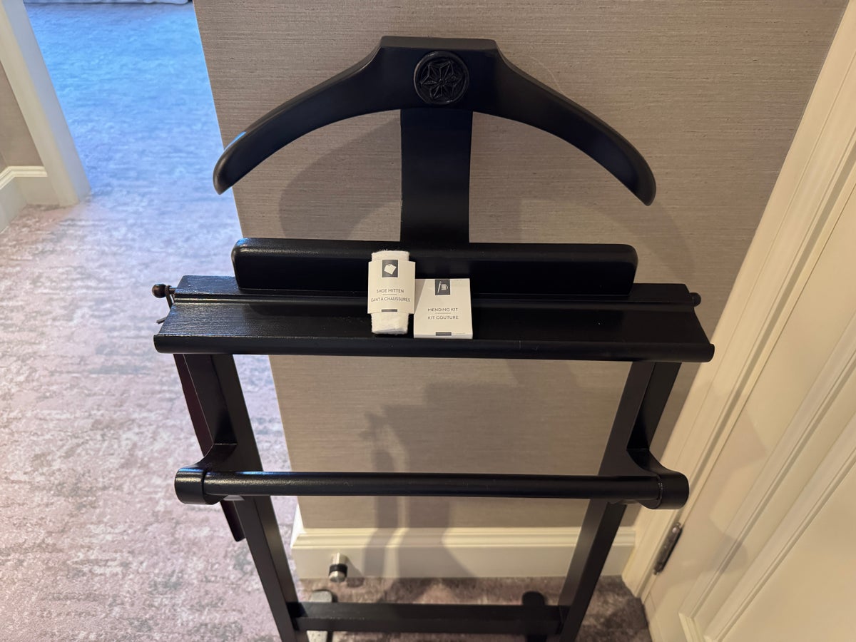 Ritz Carlton Istanbul room suit valet
