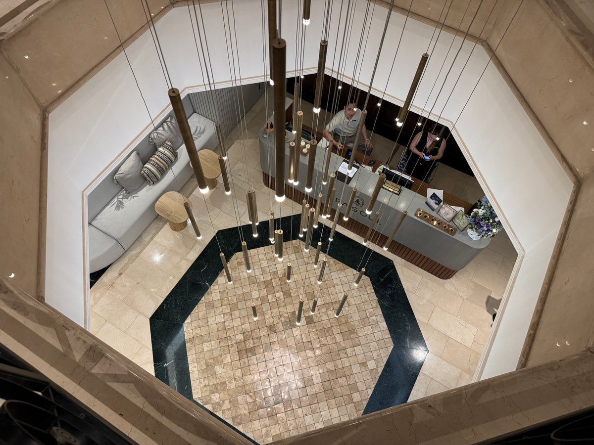 Ritz Carlton Istanbul spa from above