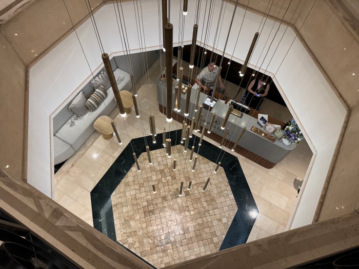Ritz Carlton Istanbul spa from above Ritz Carlton Istanbul spa from above