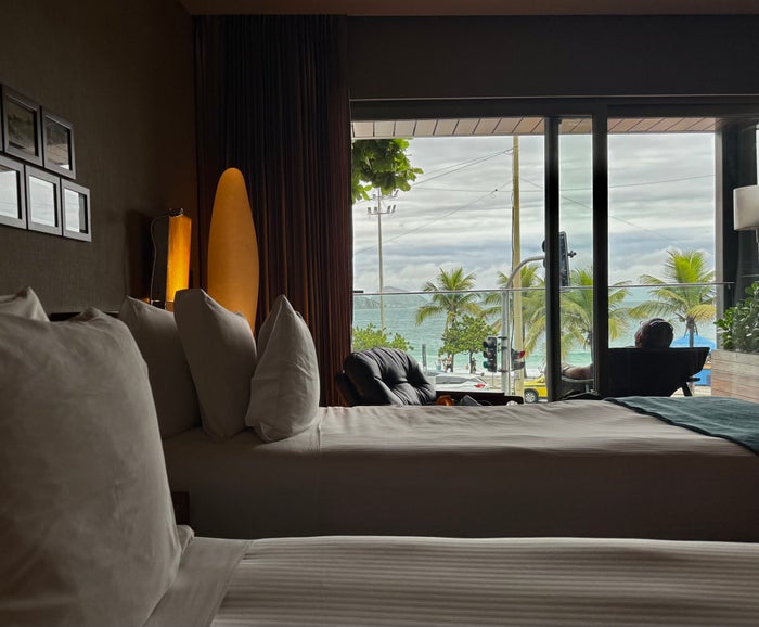 Sea view room at the Fasano Rio de Janeiro