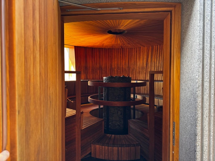 Serlachius Art Sauna interior Serlachius Art Sauna interior