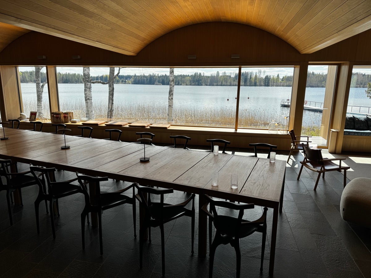 Serlachius Art Sauna living room