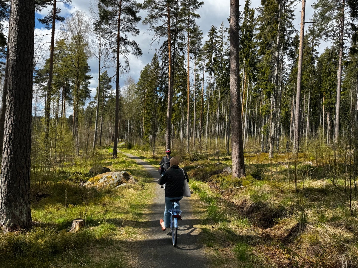 Serlachius Headquarters Mantta Finland bike ride