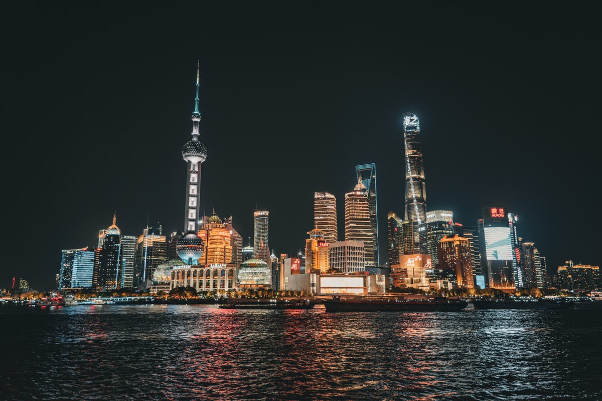 Shanghai Bund night