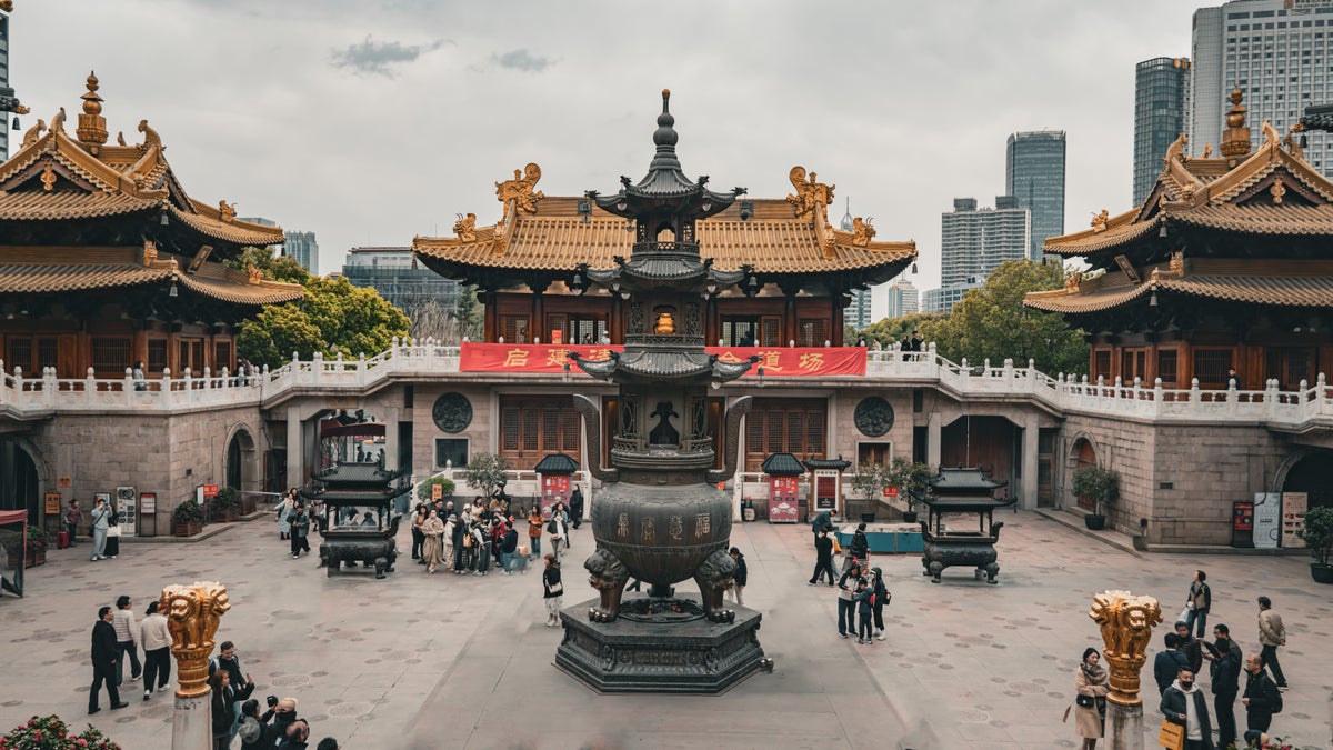Shanghai Jingan temple