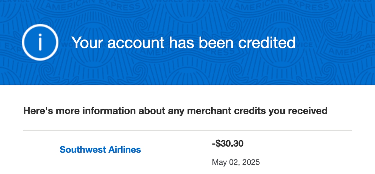 Southwest Airlines refund EarlyBird Check In