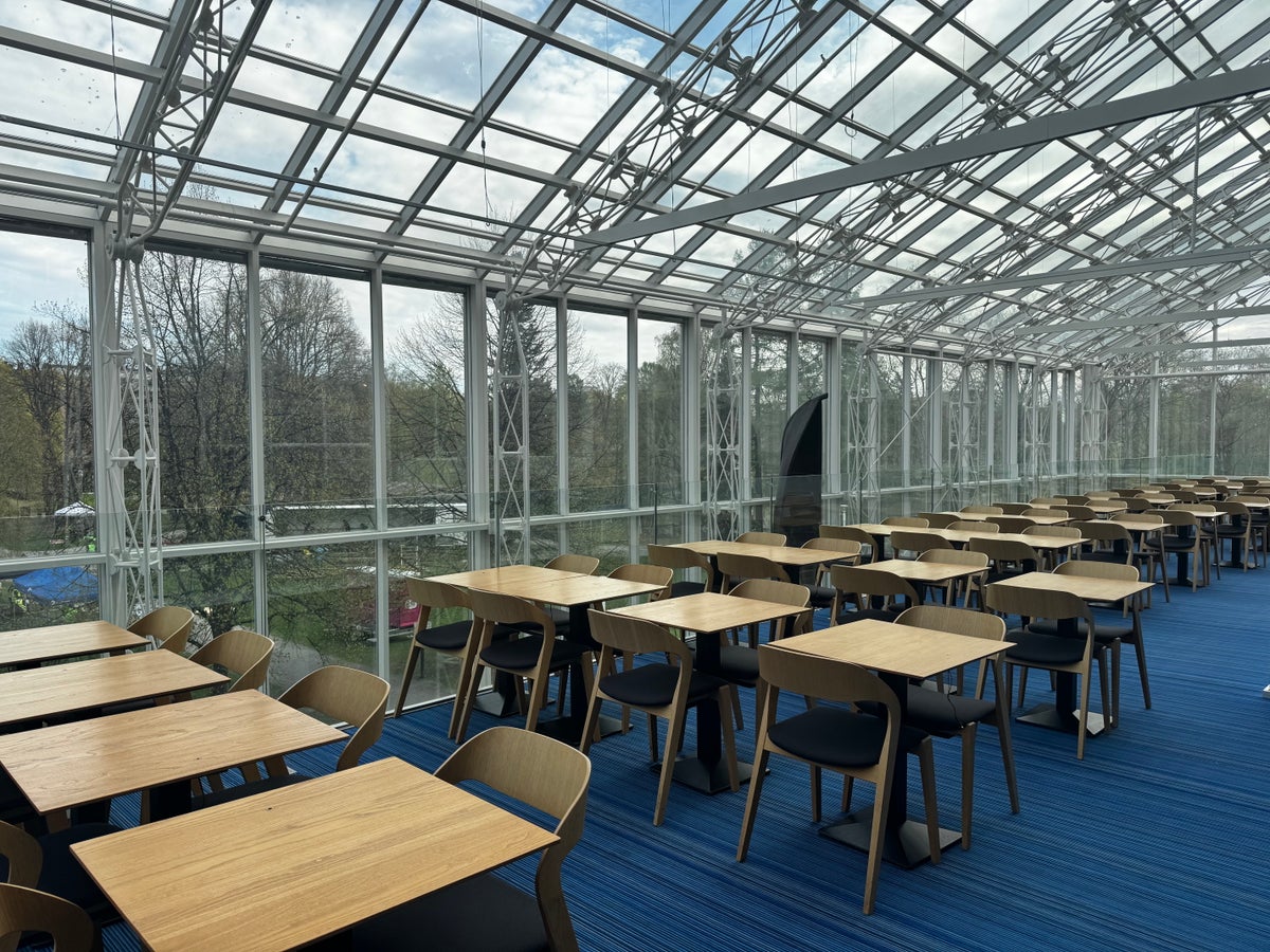 Tampere Hall dining terrace