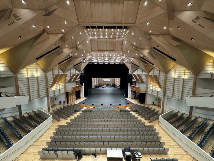 Tampere Hall main auditorium Tampere Hall main auditorium