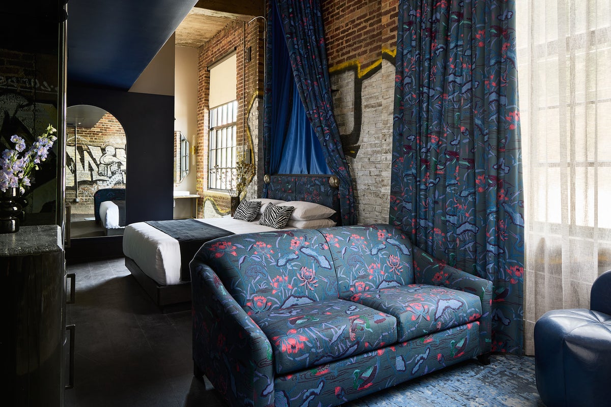The Radical Asheville Tapestry Collection by Hilton Guest Suite