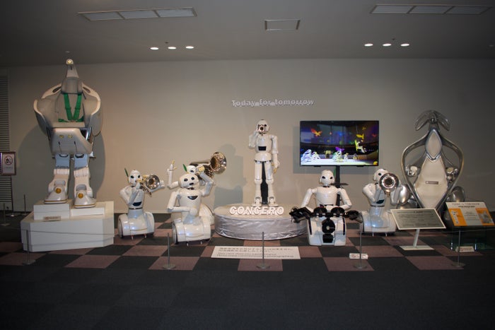 Toyota Museum robots