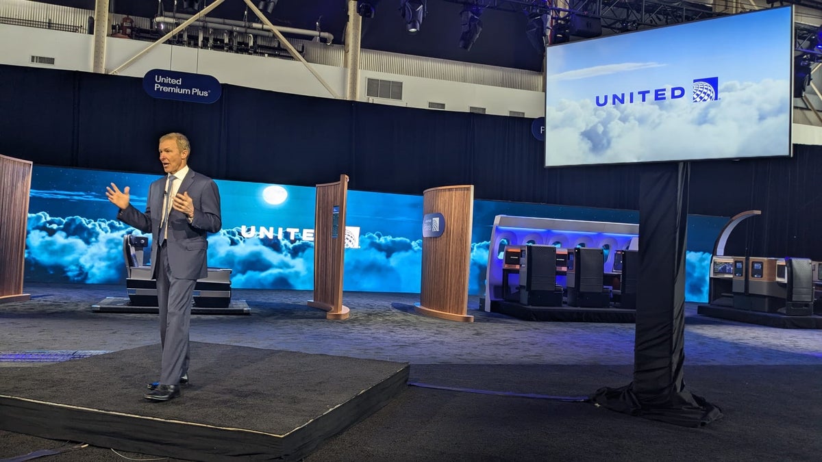United CEO Scott Kirby Polaris launch event