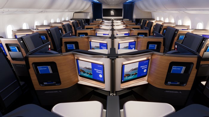 United Unveils New Polaris Suites With Doors, 4K OLED Screens, Caviar Service, and More