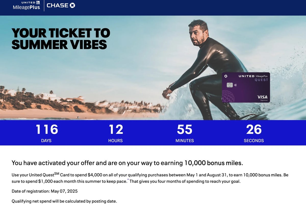 United Summer Promo Offer