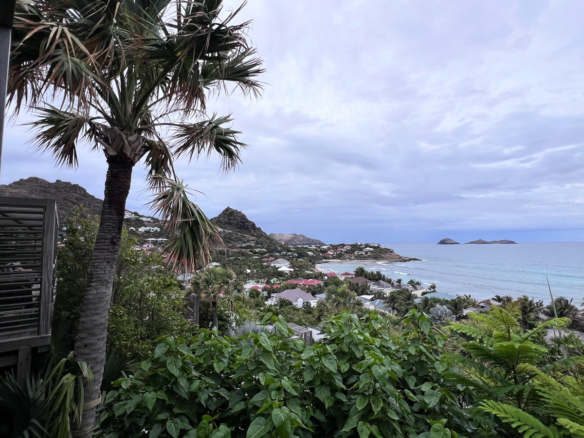 View from room at Manapany