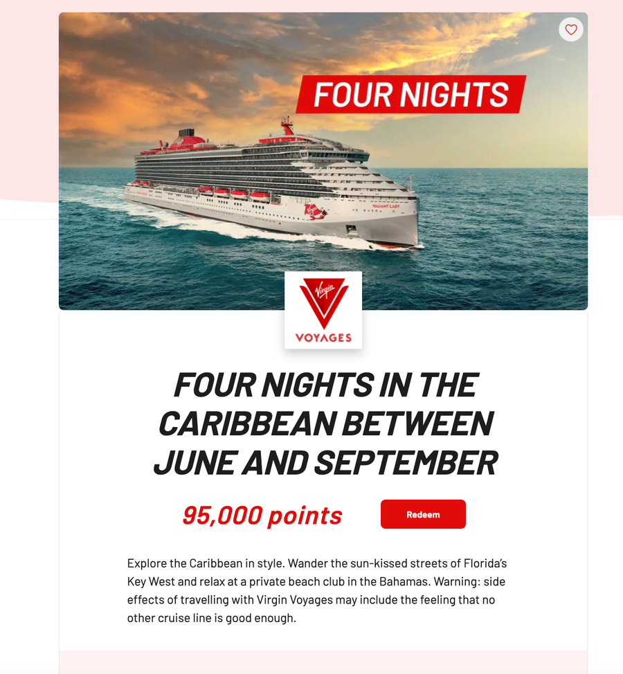 Virgin Voyages Promotion Summer 2024